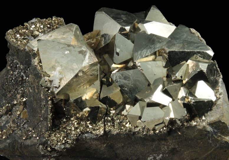 Pyrite from Quiruvilca District, Santiago de Chuco Province, La Libertad Department, Peru