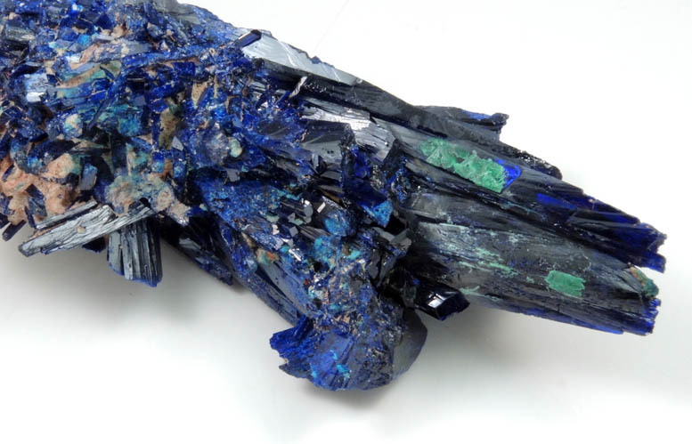 Azurite from Touissit Mine, 21 km SSE of Oujda, Jerada Province, Oriental, Morocco