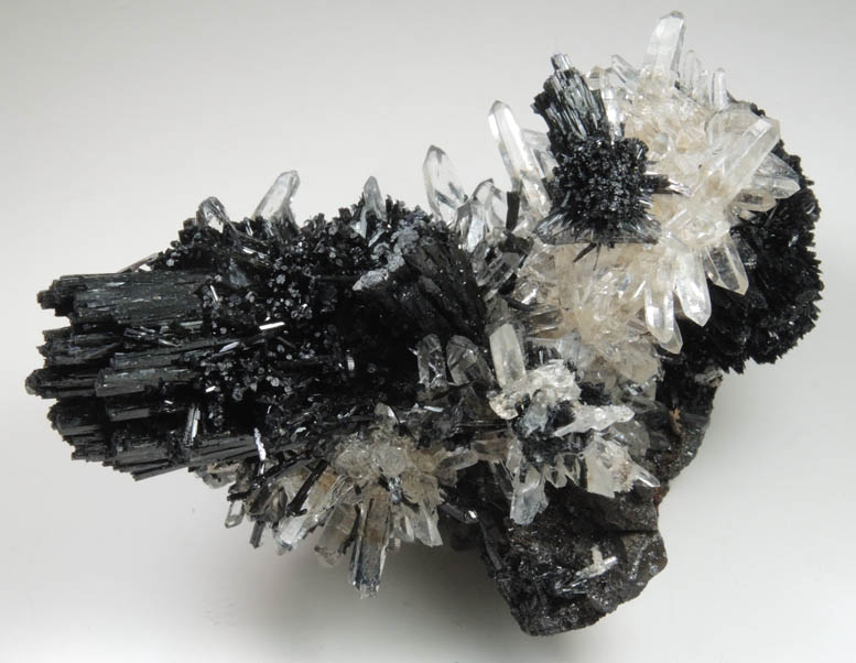 Schorl Tourmaline, Quartz, Fluorite from Erongo Mountains, 20 km north of Usakos, Damaraland, Namibia