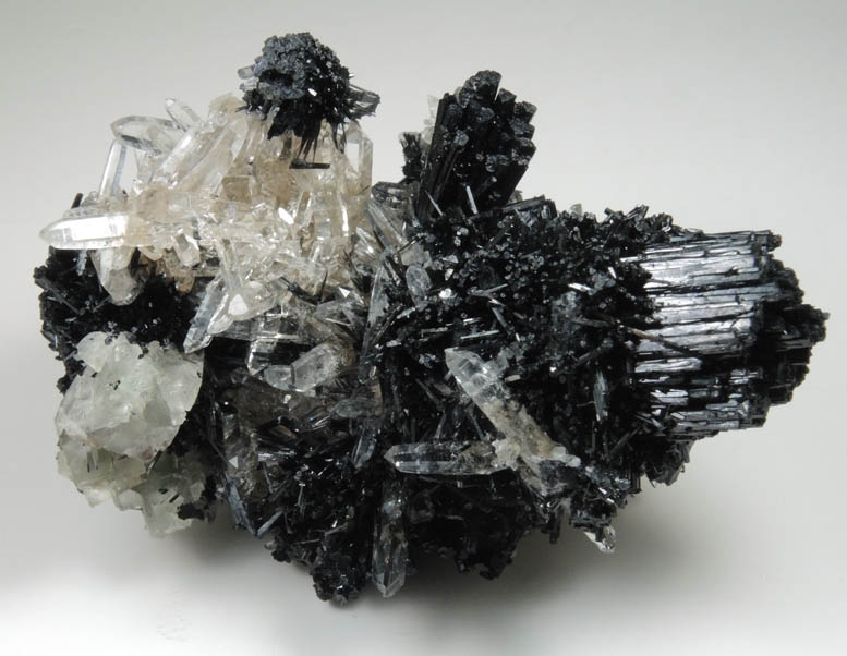 Schorl Tourmaline, Quartz, Fluorite from Erongo Mountains, 20 km north of Usakos, Damaraland, Namibia