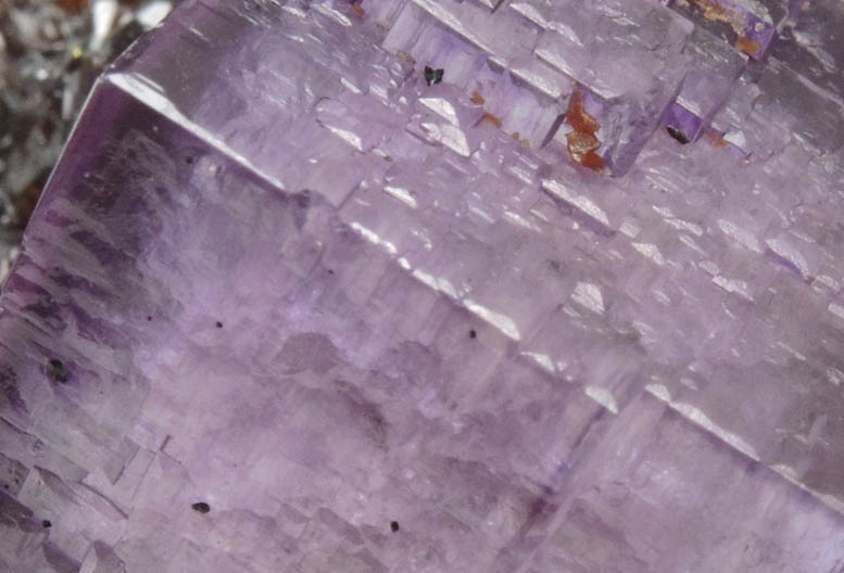 Fluorite on Sphalerite from Elmwood Mine, Carthage, Smith County, Tennessee