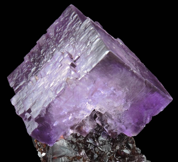 Fluorite on Sphalerite from Elmwood Mine, Carthage, Smith County, Tennessee