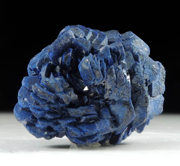 Azurite nodule from La Sal District, San Juan County, Utah