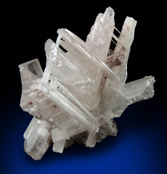Cerussite (reticulated crystals) from Tsumeb Mine, Otavi-Bergland District, Oshikoto, Namibia