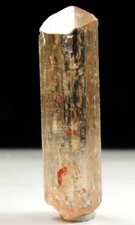 Topaz var. Imperial Topaz from Ouro Preto, Minas Gerais, Brazil