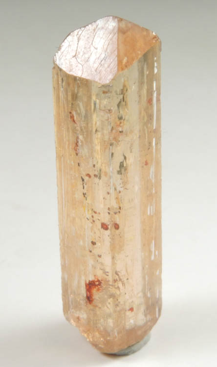 Topaz var. Imperial Topaz from Ouro Preto, Minas Gerais, Brazil