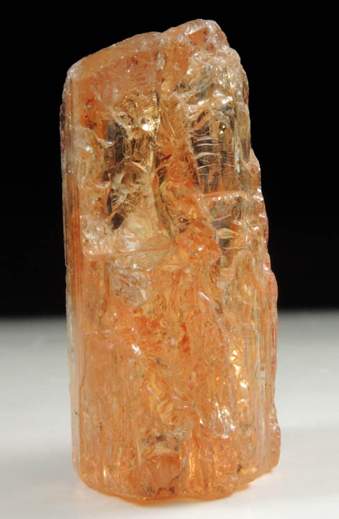 Topaz var. Imperial Topaz from Ouro Preto, Minas Gerais, Brazil