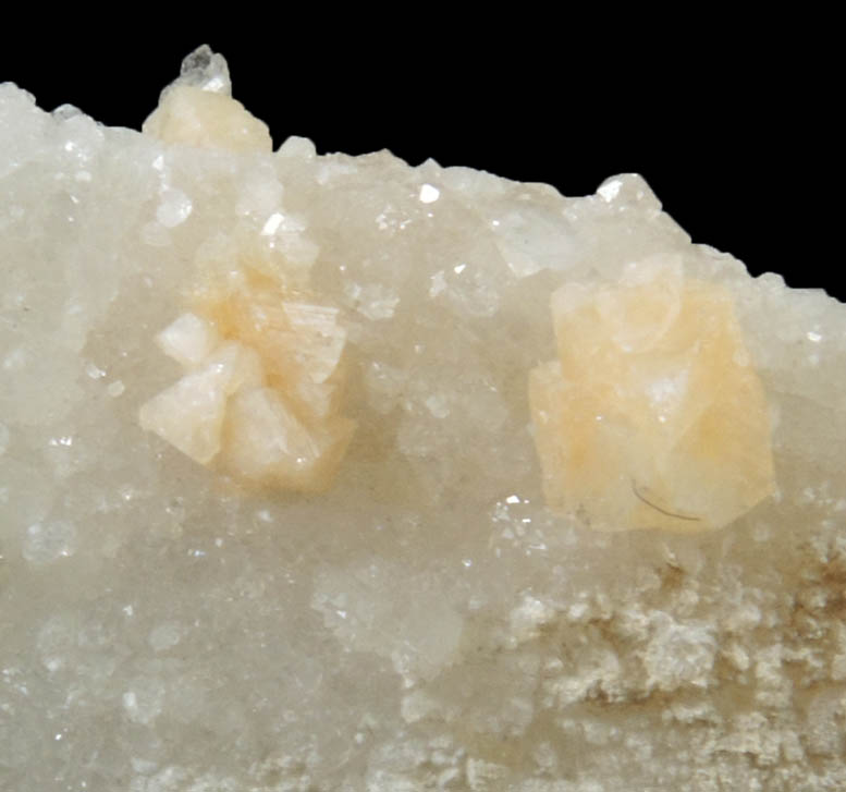 Woodhouseite on Quartz from Champion Mine, 6 km WSW of White Mountain Peak, White Mountains, Mono County, California (Type Locality for Woodhouseite)