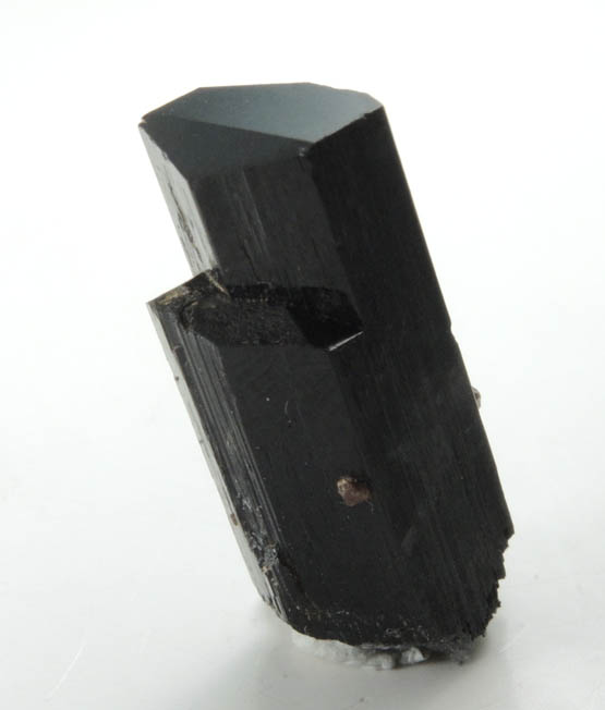 Arfvedsonite (rare terminated crystal) from Hurricane Mountain, Carroll County, New Hampshire