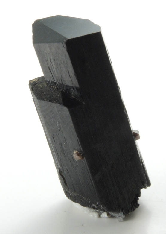 Arfvedsonite (rare terminated crystal) from Hurricane Mountain, Carroll County, New Hampshire