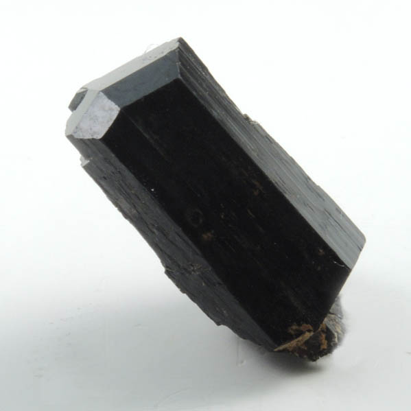 Arfvedsonite (rare terminated crystal) from Hurricane Mountain, east of Intervale, Carroll County, New Hampshire