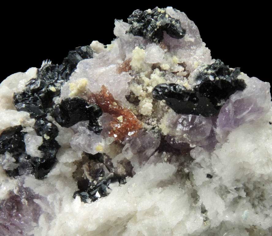 Voltaite, Coquimbite, Halotrichite, Rmerite, Copiapite from Dexter No. 7 Mine, San Rafael Swell, Emery County, Utah
