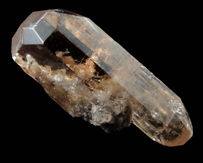 Topaz with rhyolite inclusions from Topaz Mountain, Thomas Range, Juab County, Utah