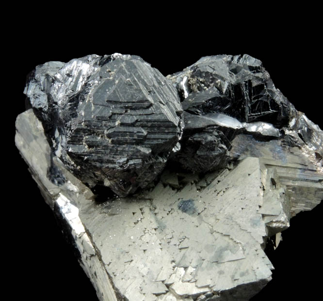 Arsenopyrite with Sphalerite from Santa Eulalia District, Aquiles Serdán, Chihuahua, Mexico