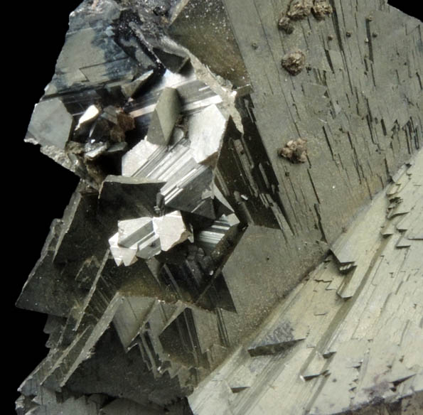 Arsenopyrite with Sphalerite from Santa Eulalia District, Aquiles Serdn, Chihuahua, Mexico