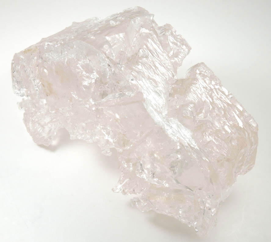 Beryl var. Morganite (gem-grade) from So Geraldo do Baixio, Minas Gerais, Brazil