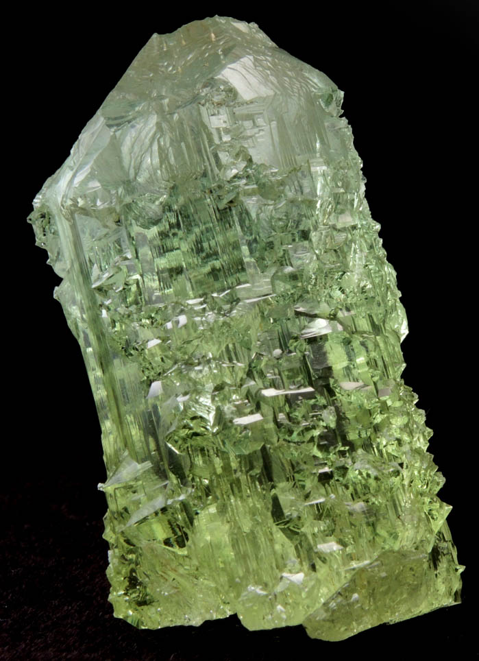 Beryl var. Heliodor (gem-grade crystal) from Volodarsk-Volynskii, Zhitomir Oblast, Ukraine