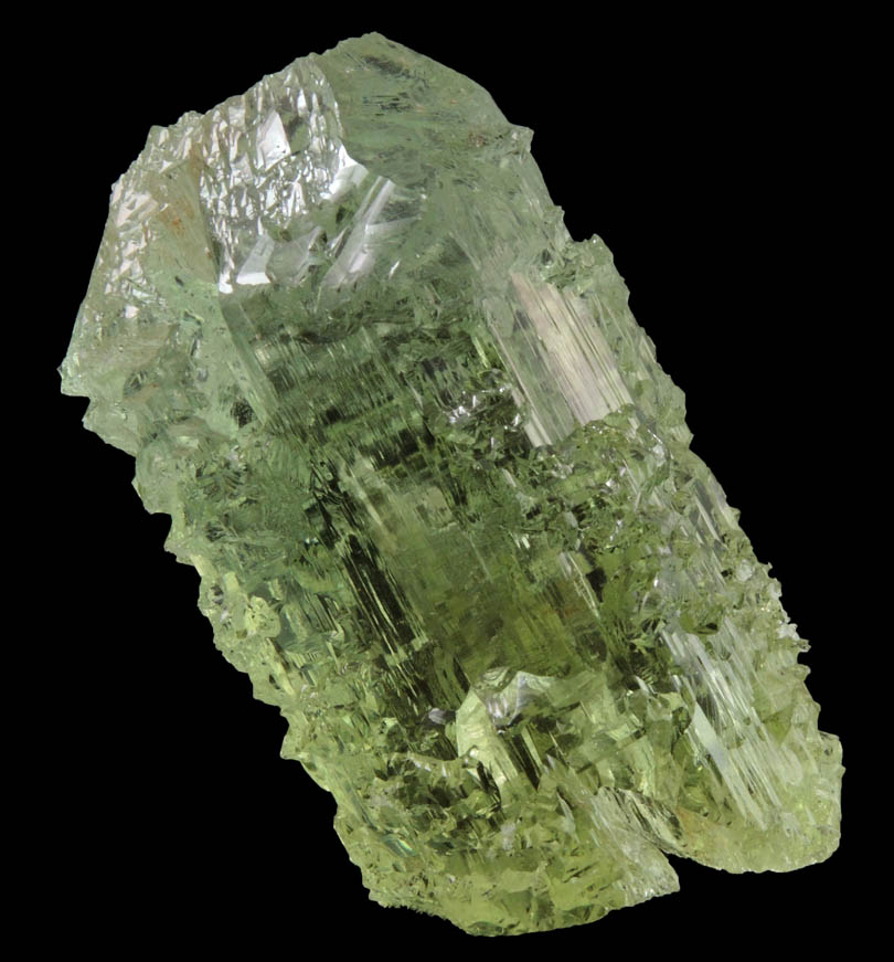 Beryl var. Heliodor (gem-grade crystal) from Volodarsk-Volynskii, Zhitomir Oblast, Ukraine