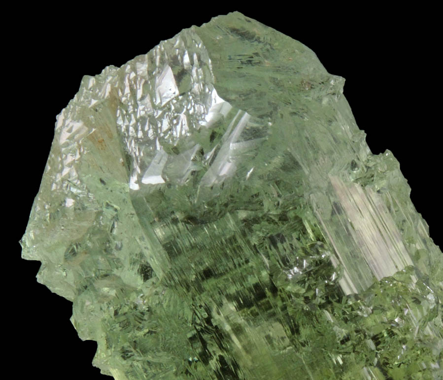 Beryl var. Heliodor (gem-grade crystal) from Volodarsk-Volynskii, Zhitomir Oblast, Ukraine