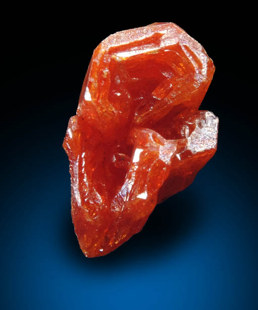 Vanadinite (hoppered habit) from Old Yuma Mine, west of Tucson, Pima County, Arizona