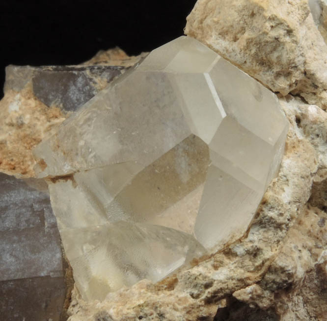 Topaz with Quartz from Kleine Spitzkoppe, 47 km WNW of Usakos, Erongo region, Namibia