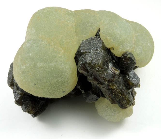 Prehnite with Epidote from Bendoukou, Sandare District, Kayes Region, Mali