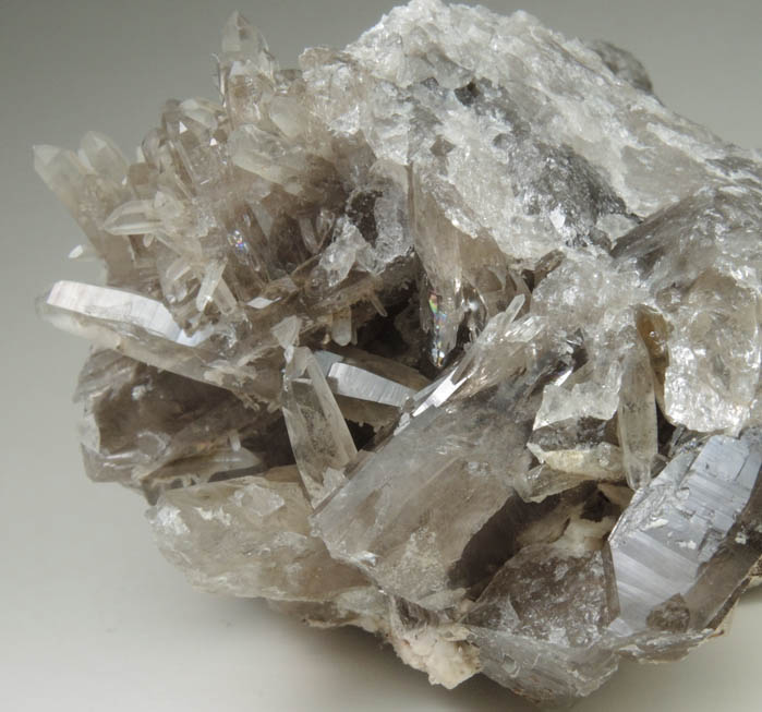 Quartz var. Smoky Quartz from North Moat Mountain, Bartlett, Carroll County, New Hampshire