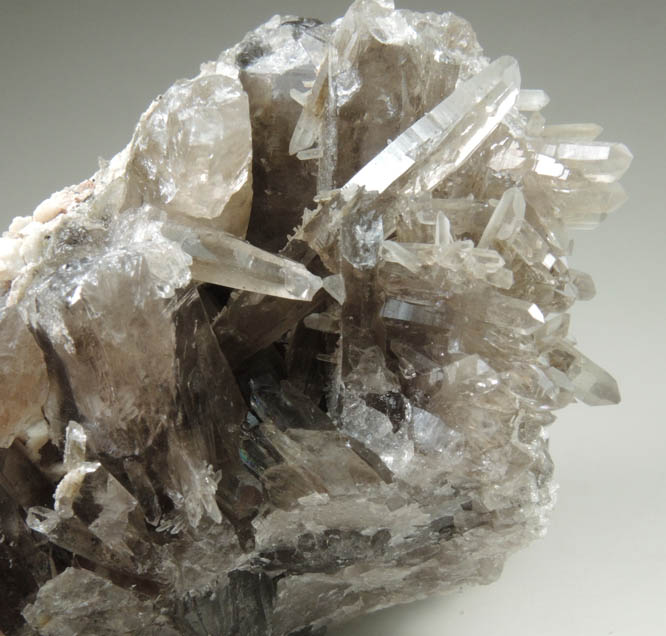 Quartz var. Smoky Quartz from North Moat Mountain, Bartlett, Carroll County, New Hampshire