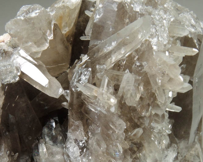 Quartz var. Smoky Quartz from North Moat Mountain, Bartlett, Carroll County, New Hampshire