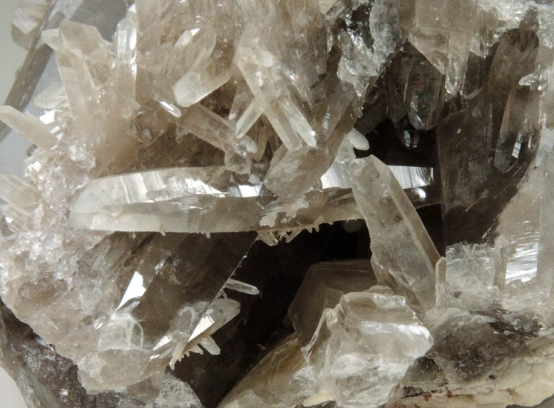 Quartz var. Smoky Quartz from North Moat Mountain, Bartlett, Carroll County, New Hampshire