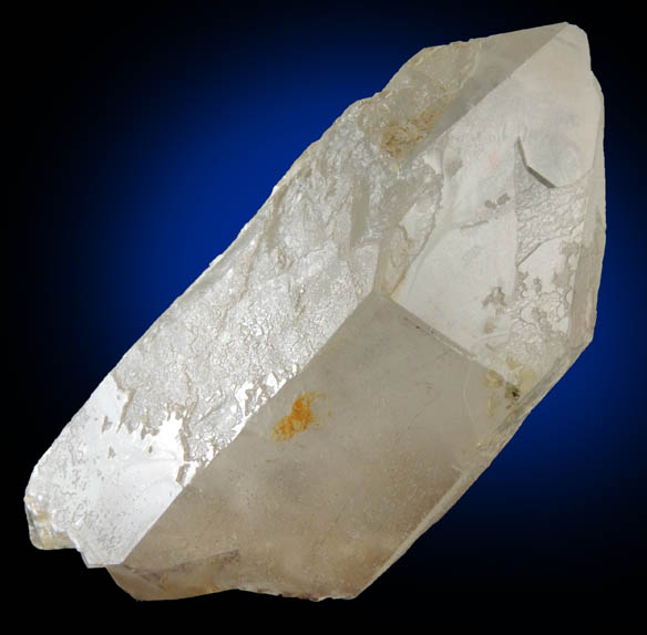 Quartz (Dauphin-law Twin) from Gouverneur Talc Mine No. 4, Harrisville, Lewis County, New York