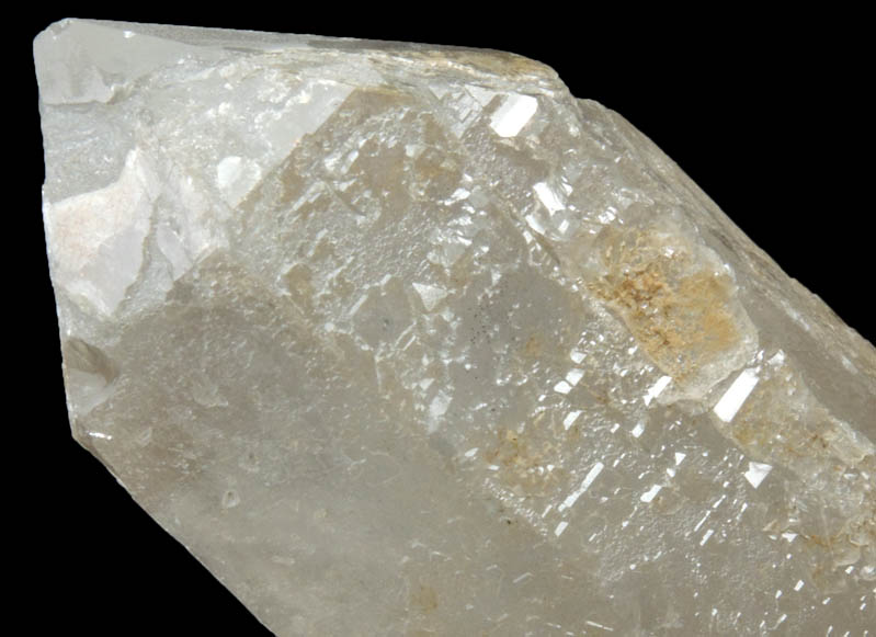 Quartz (Dauphin-law Twin) from Gouverneur Talc Mine No. 4, Harrisville, Lewis County, New York