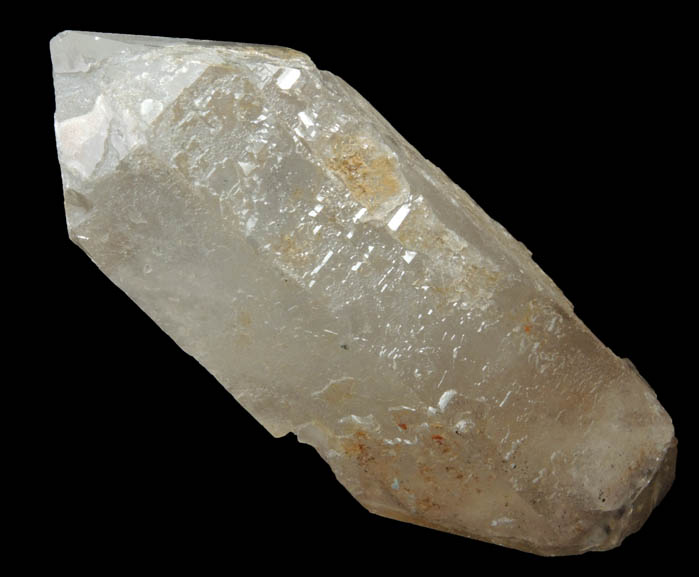 Quartz (Dauphin-law Twin) from Gouverneur Talc Mine No. 4, Harrisville, Lewis County, New York