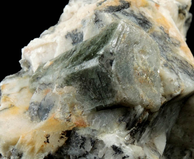 Fluorapatite var. Manganapatite from GE No. 2 Pollucite Quarry, Buckfield, Oxford County, Maine