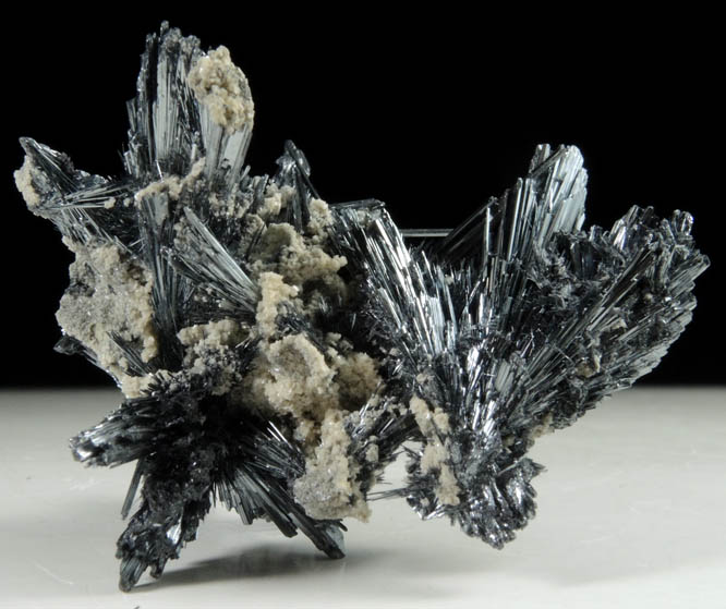 Stibnite from Herja Mine (Kisbanya), Baia Mare, Maramures, Romania