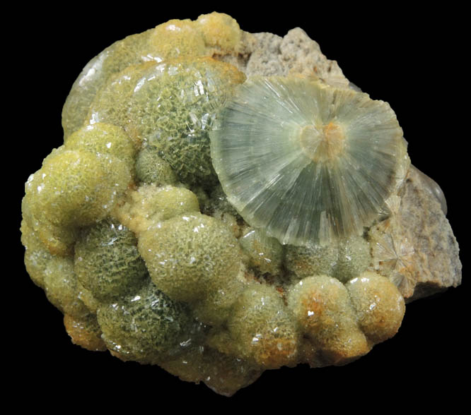 Wavellite from Mauldin Mountain, Montgomery County, Arkansas