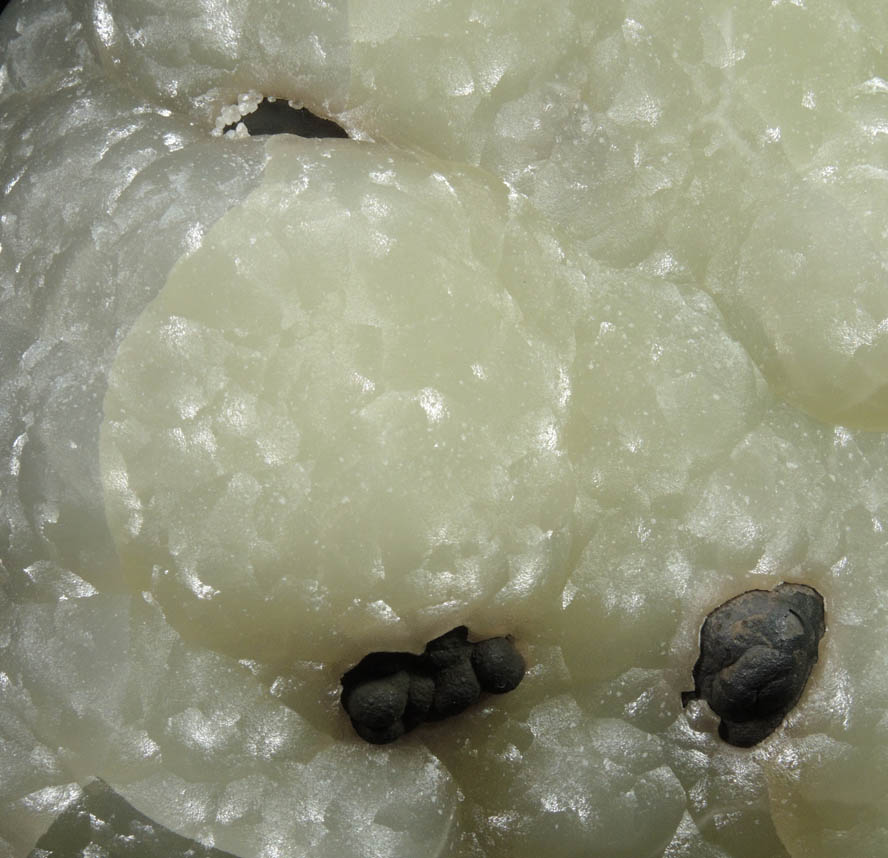 Smithsonite over Goethite-Hematite from Santa Eulalia District, Aquiles Serdn, Chihuahua, Mexico