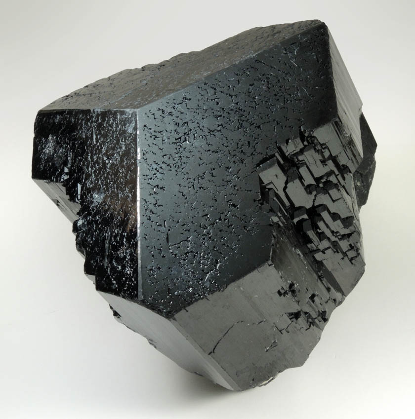 Schorl Tourmaline with Hyalite Opal from Erongo Mountains, 20 km north of Usakos, Damaraland, Namibia