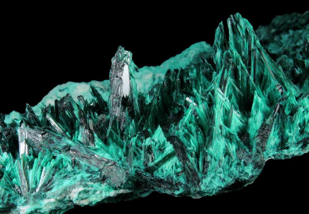 Brochantite from Milpillas Mine, Cuitaca, Sonora, Mexico