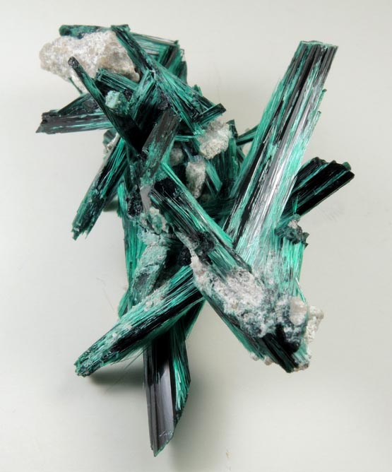 Brochantite from Milpillas Mine, Cuitaca, Sonora, Mexico