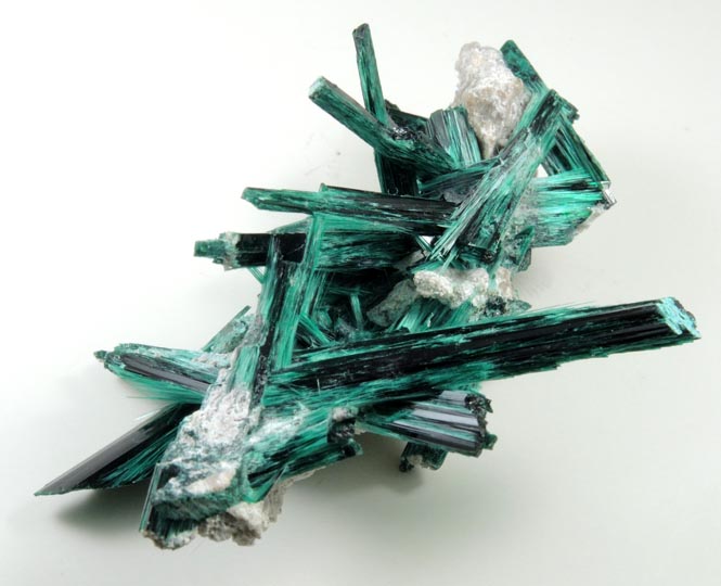 Brochantite from Milpillas Mine, Cuitaca, Sonora, Mexico