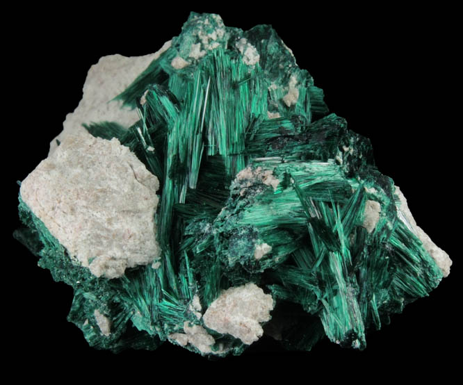 Brochantite from Milpillas Mine, Cuitaca, Sonora, Mexico