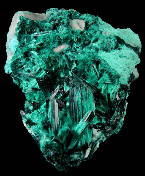 Brochantite from Milpillas Mine, Cuitaca, Sonora, Mexico