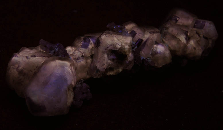 Fluorite with Schorl Tourmaline, Beryl and Muscovite from Erongo Mountains, 20 km north of Usakos, Damaraland, Namibia