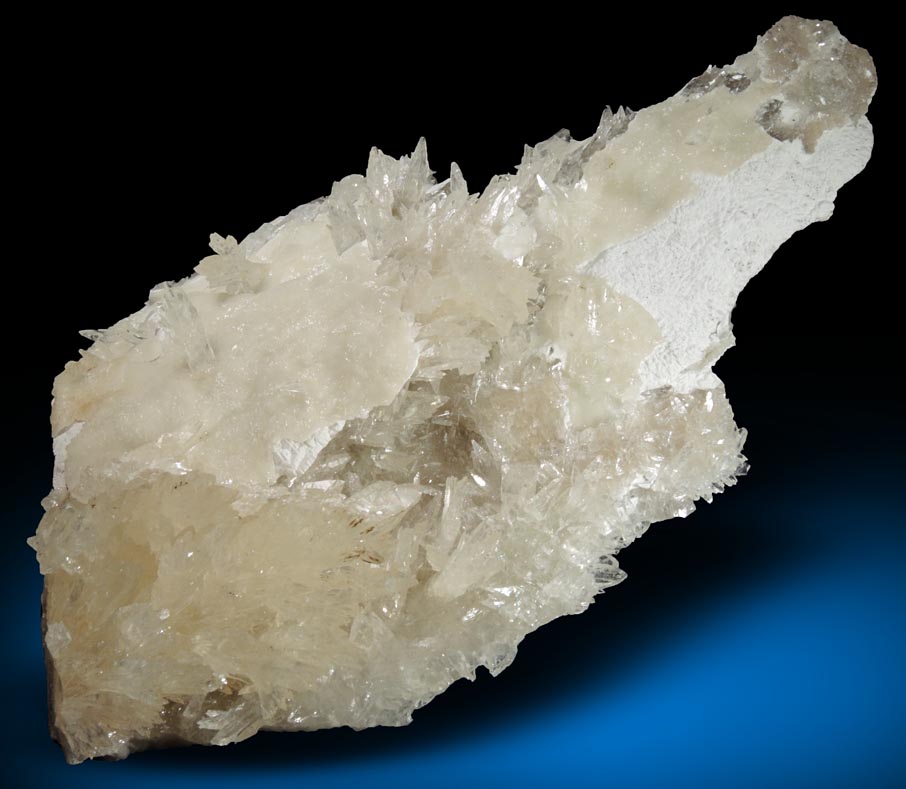 Calcite on Dolomite over Calcite from Boldut Mine, Cavnic, Maramures, Romania