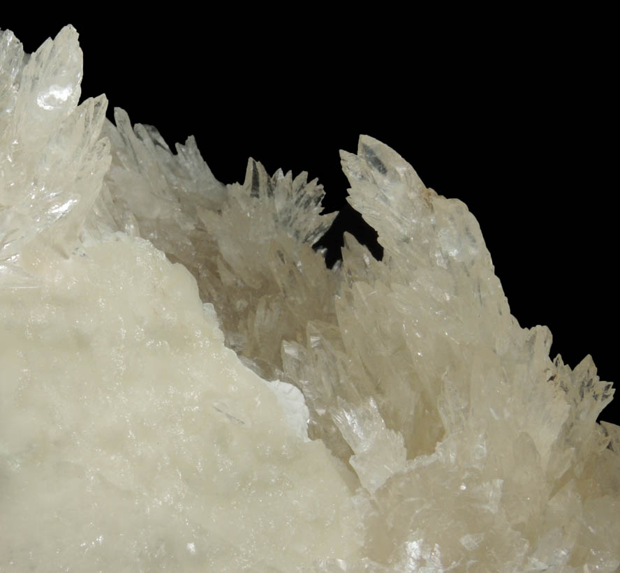 Calcite on Dolomite over Calcite from Boldut Mine, Cavnic, Maramures, Romania