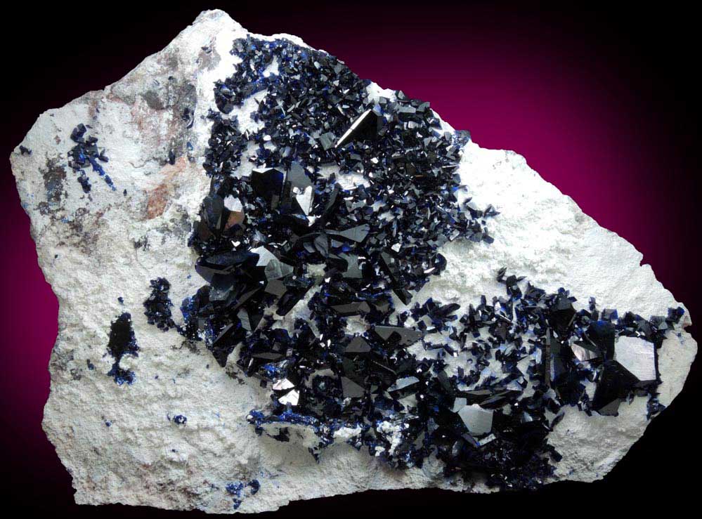 Azurite from Milpillas Mine, Cuitaca, Sonora, Mexico