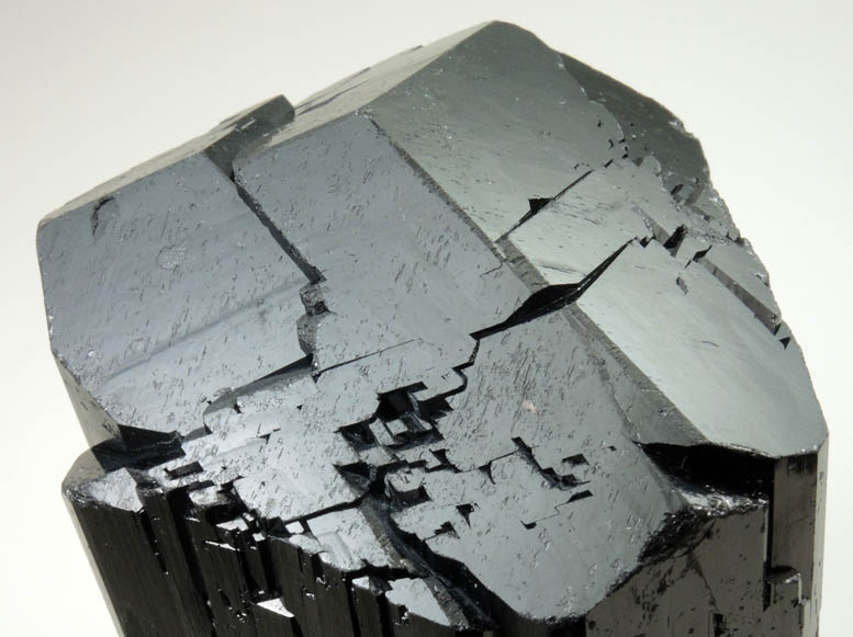 Schorl Tourmaline with Hyalite Opal from Erongo Mountains, 20 km north of Usakos, Damaraland, Namibia