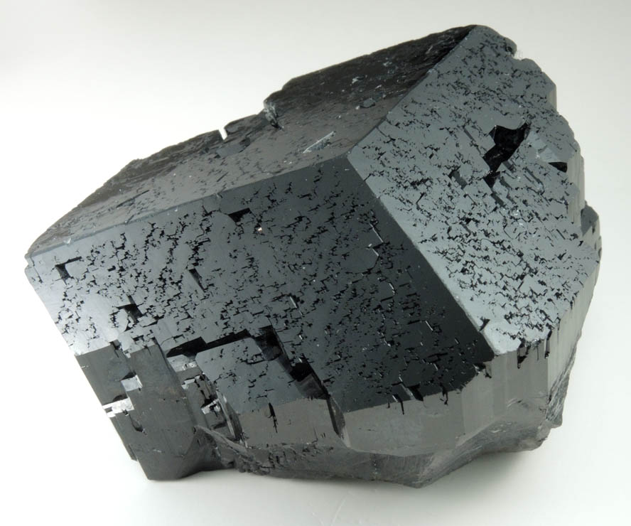 Schorl Tourmaline with minor Quartz and Hyalite Opal from Erongo Mountains, 20 km north of Usakos, Damaraland, Namibia