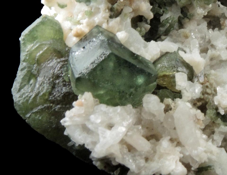 Andradite var. Demantoid Garnet from Antetezambato, Ambanja, Antsiranana Province, Madagascar